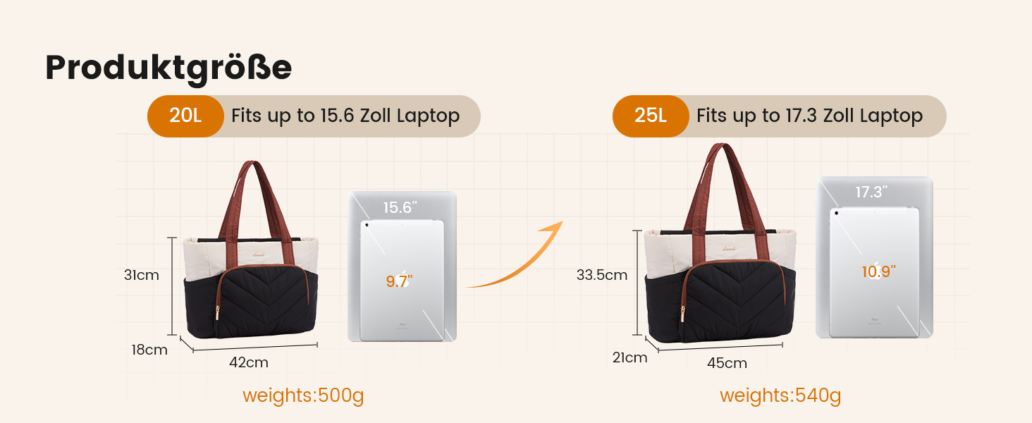 Сумка LOVEVOOK Shopper для ноутбука 17.3