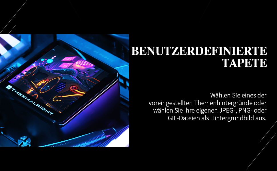 Thermalright Frozen Vision 240 Black - Смарт-система водяного охолодження з LCD-дисплеєм