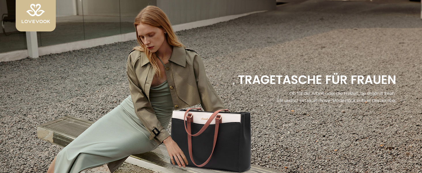 Сумка для ноутбука LOVEVOOK жіноча 15.6