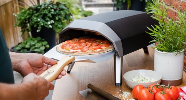 Набір для піци Chef Pomodoro: лопатка 30x36 см і ніж 36 см – професійний комплект для піци з преміум-матеріалів, кухонний інвентар для дому та ресторану