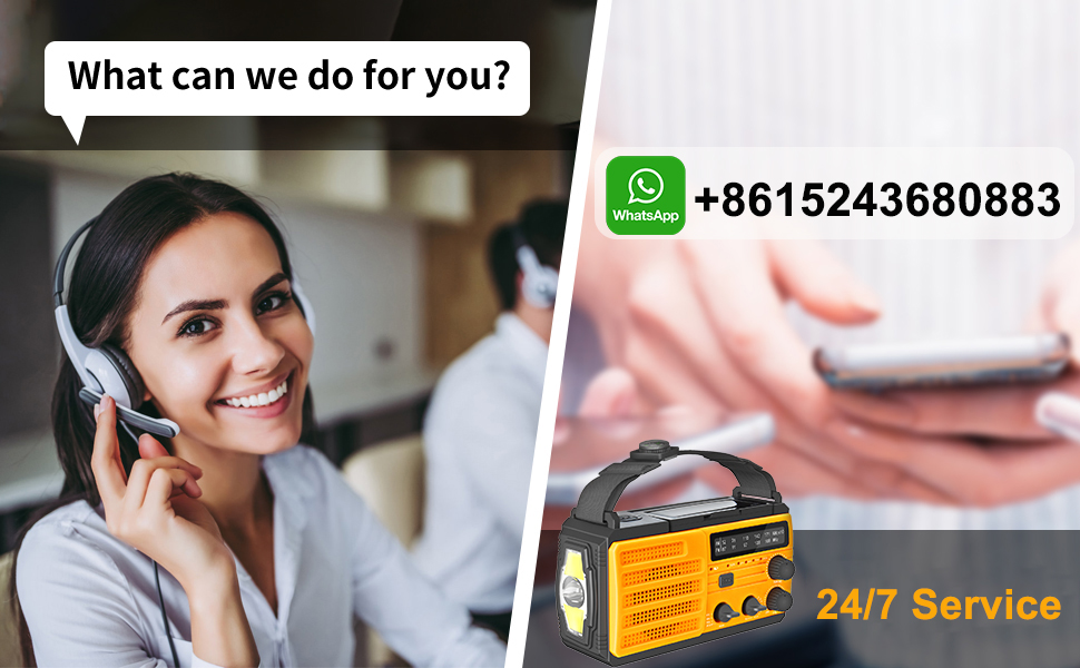 Сонячна радіостанція 20000mAh з ручним генератором, FM/AM/SW радіо, Powerbank, LED ліхтарик, SOS сигнал, USB зарядка для походу