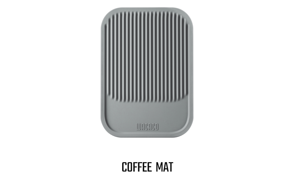 Силіконовий килимок WACACO для посуду та кавомашини: термостійкий, антиковзний, багатофункціональний