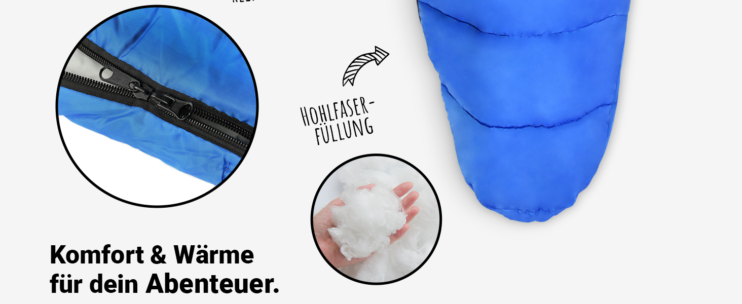 Спальний мішок MSports Premium Outdoor з ременем для перенесення - вибір на весну/літо (200 GSM) або осінь/зима (300 GSM) для кемпінгу, подорожей, фестивалів - теплий мумієподібний спальник оливкового кольору 300 GSM - для осені/зими