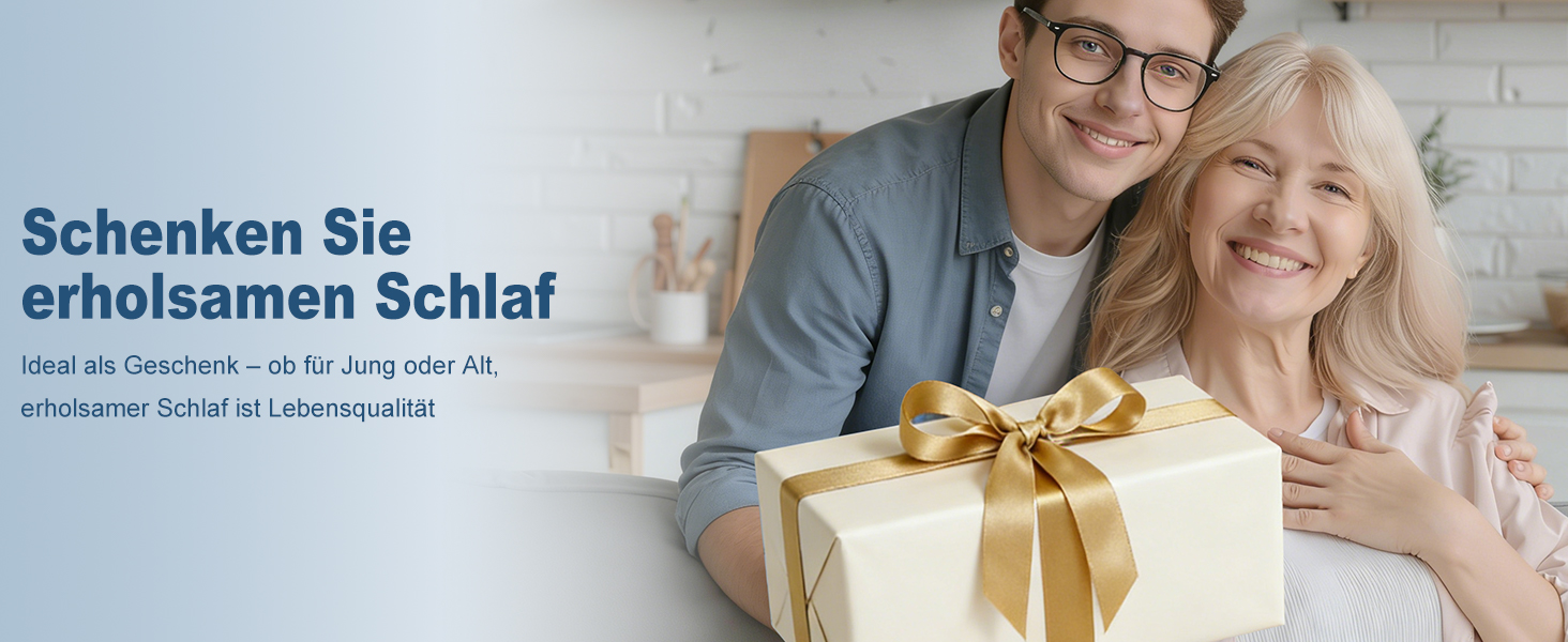 Подушка для шиї та голови з 3D-підтримкою шиї, CertiPUR-US та OEKO-TEX сертифікацією, для тих, хто спить на боці, спині та животі. Дихаюча, знімний та пральний чохол.