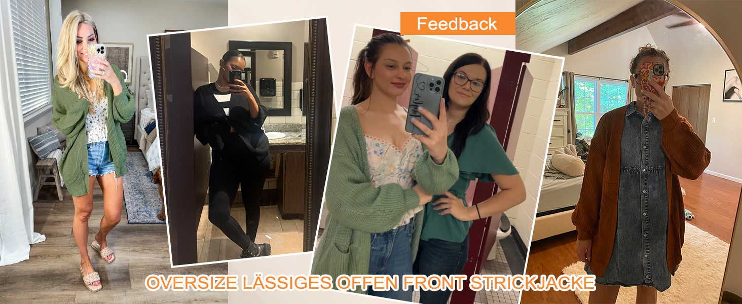 Жіночий в'язаний кардиган оверсайз з відкритим передом, велика в'язка, теплий, кавового кольору, довгі рукави, осінь