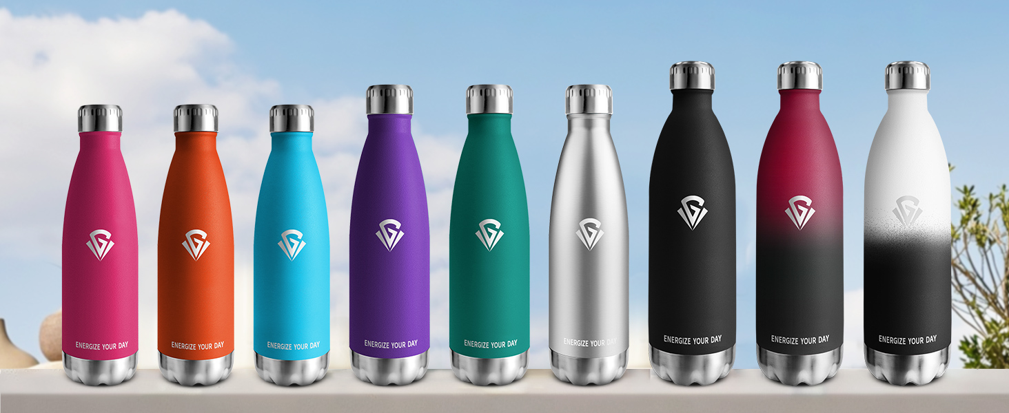 Термос-пляшка з нержавіючої сталі 1000 мл, без BPA, з подвійними стінками, для газованих напоїв, ізотермічна пляшка для кемпінгу, дітей, фітнесу, спорту, подорожей, хлопчиків та дівчаток 1000 мл