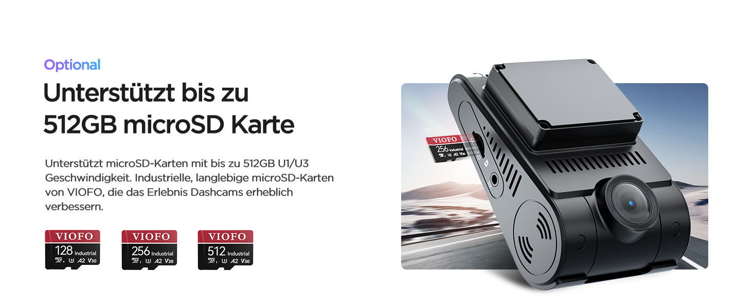 VIOFO A229 Pro 4K + 2K Dual STARVIS відеореєстратор для авто, HDR, GPS, Wi-Fi, голосове керування, нічне бачення 2.0, підтримка до 512GB