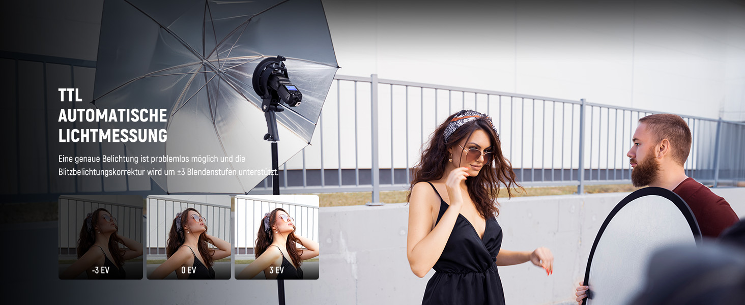 NEEWER NW700-S: Світловий спалах (Blitz) TTL для Sony DSLR, 1/8000s, 1/1-1/256, TCM, 230W, швидка перезарядка