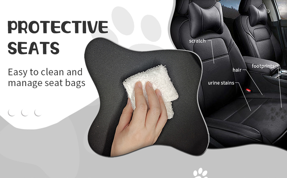 Автомобільний лежак для собак, сірий, 40x32x24 см, Oxford, дихаючий, знімний, складний