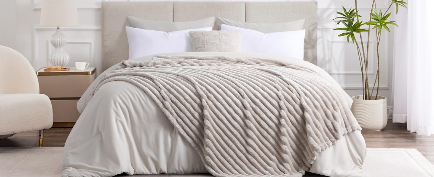 Плед RUIKASI 150x200 см, м'який флісовий плед, зелений колір для вітальні, дивана, декору та відпочинку