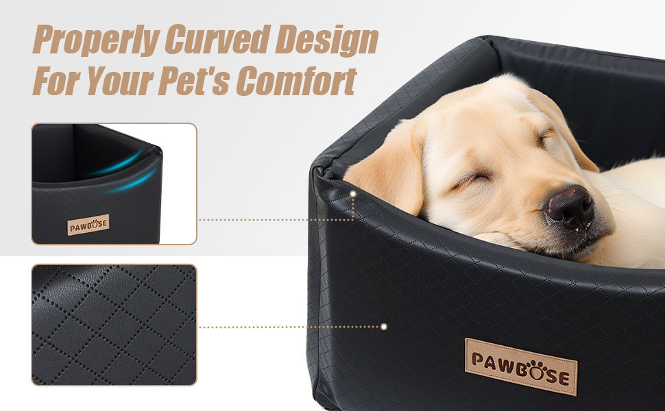 Автокрісло для собак - безпечне та зручне автоліжко для маленьких та середніх собак до 35 кг, з ременем безпеки та водонепроникним покриттям