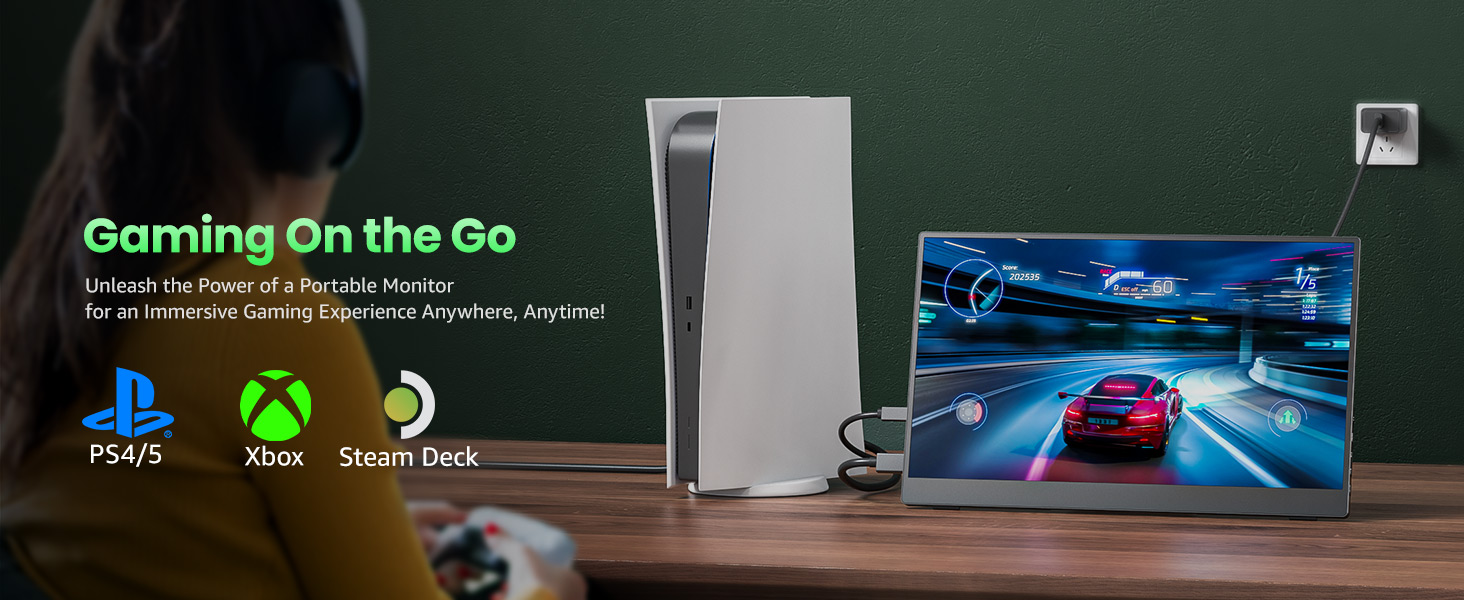 Портативний монітор 15.6