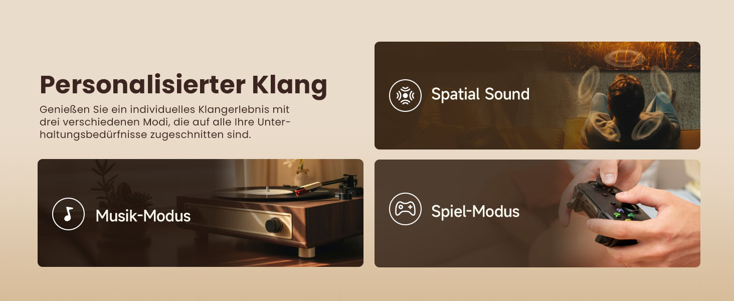 Навушники бездротові Edifier ES850NB з шумозаглушенням, Hi-Res Audio, Bluetooth 5.4, коричневі