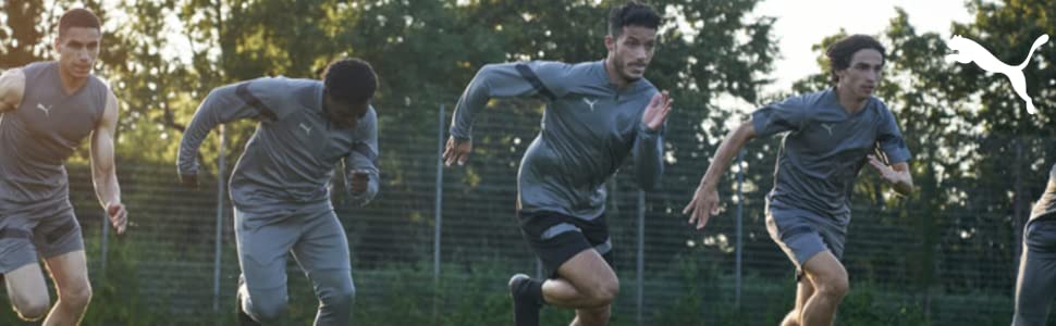 Чоловічий худі Puma Liga Casuals чорного кольору з білим логотипом, розмір S