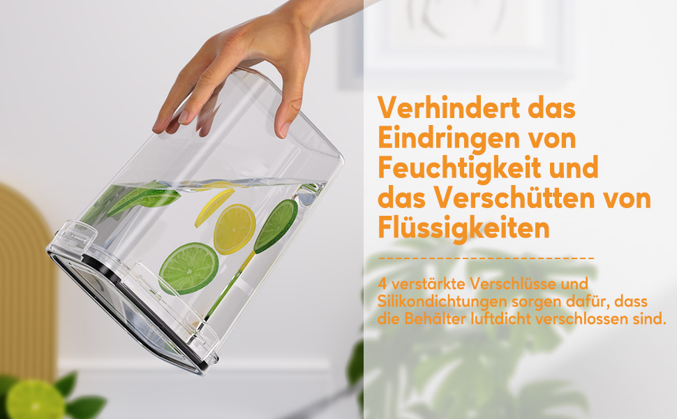 Набори контейнерів для зберігання продуктів з кришкою, 24 шт. Герметичні контейнери для меду, цукру, круп. З ручкою та етикетками