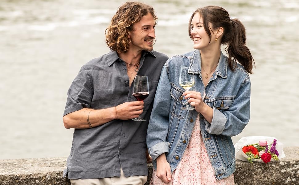 Набір келихів Schott Zwiesel Tulip 8 шт. (4 білих, 4 червоних), Tritan-кристал, Made in Germany