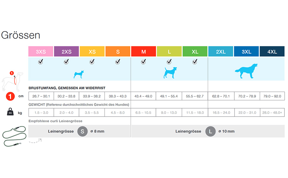 Жилет-шлейка Glow curli Clasp з світловідбиваючим покриттям, сірий, розмір M