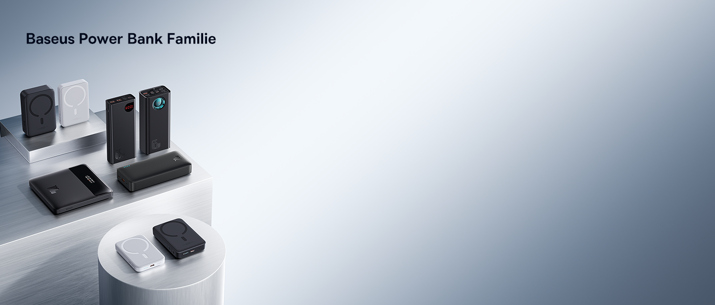 Power Bank Baseus QPow3 20000mAh 45W з 3 USB-C та 1 USB-A, LED дисплеєм, PD3.0/QC4.0, чорний