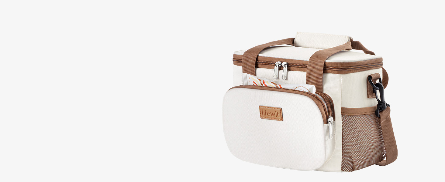 Сумка-холодильник Lifewit 9L: компактна, складна, для їжі, напоїв, пікніків