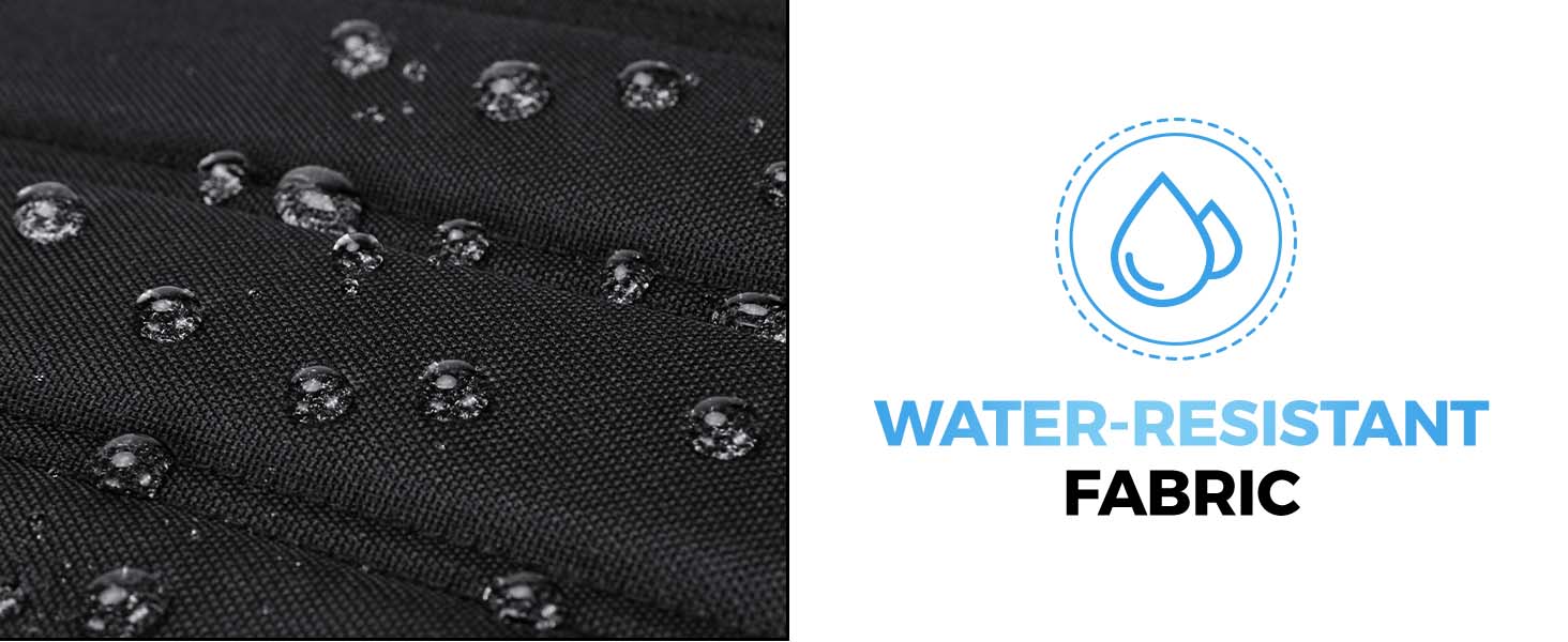 Сумка-рюкзак для фотокамери Bagsmart: водонепроникний рюкзак для фотографів з відділенням для ноутбука 15,6 дюймів, чорний