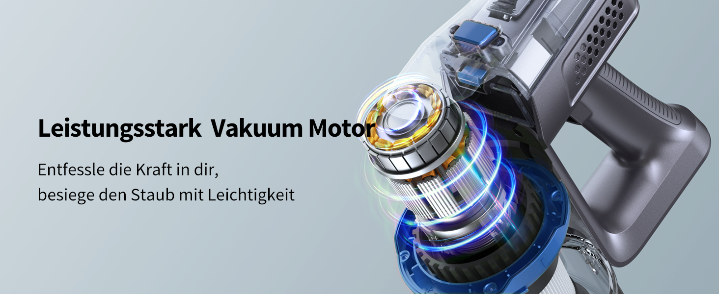 Kalado KCV500 Бездротовий акумуляторний пилосос, 23kPa потужність всмоктування, ультралегкий, 6-в-1, час роботи 35 хв, для тварин, килимів, твердих підлог