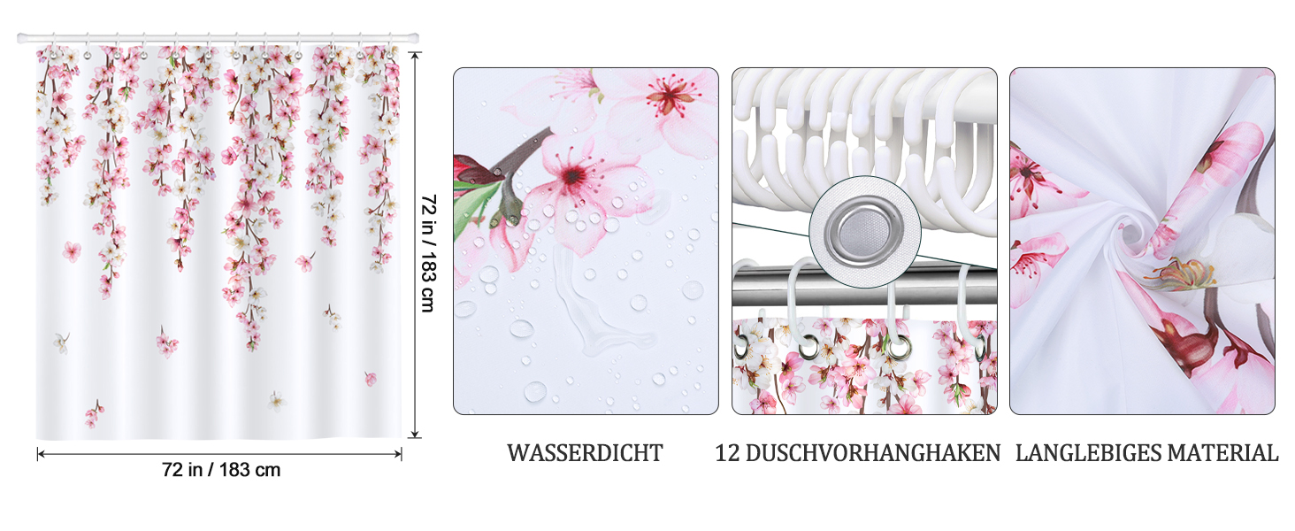 Штора для душу Bonhause 