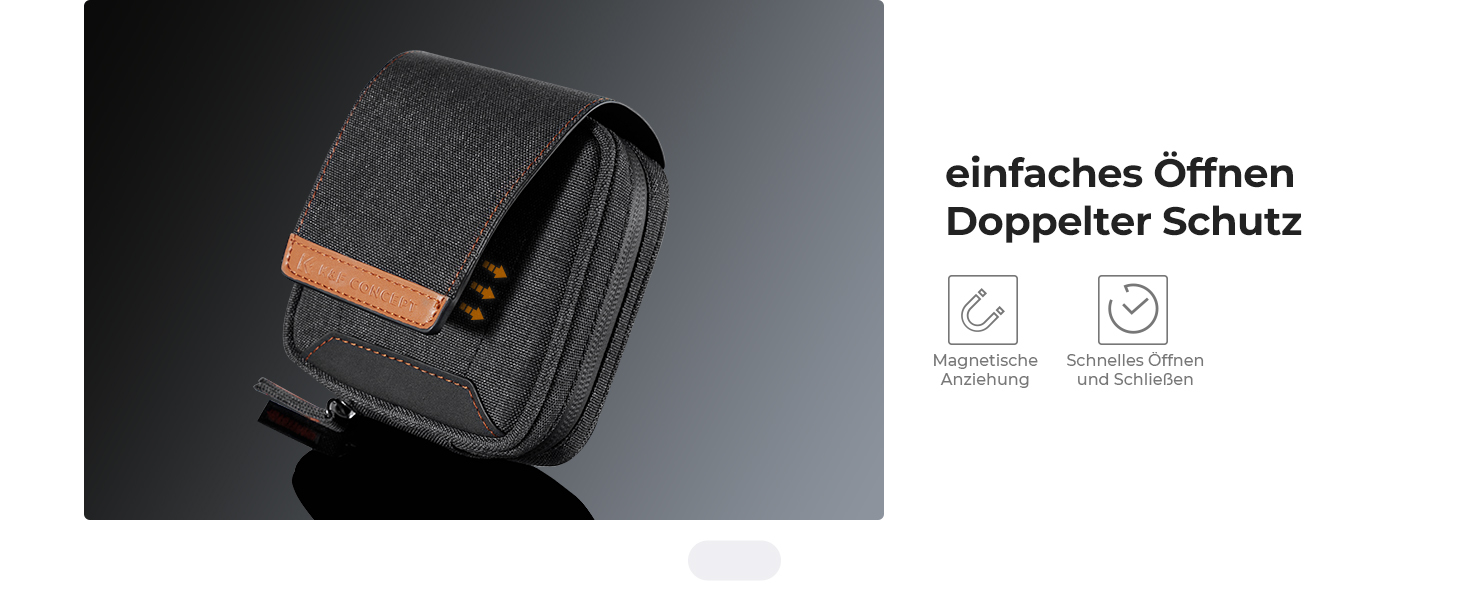 Набір фільтрів K&F Concept 67mm: поляризаційний (CPL), ND2-ND32, Black Mist 1/4 з магнітним адаптером та кришкою об'єктива, чохол