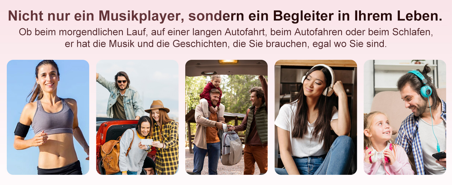 MP3 плеєр Oilsky 80GB з Bluetooth, WiFi, Android 9.0, 4