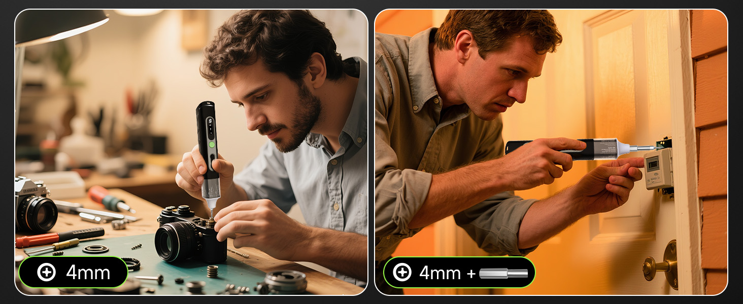 Електрична викрутка 36 в 1, міні-набір, акумуляторна викрутка з бітами H4, H6.3, 4 моменти, 1500mAh, інструмент для ремонту телефонів, окулярів, годинників, ноутбуків GS-Y08