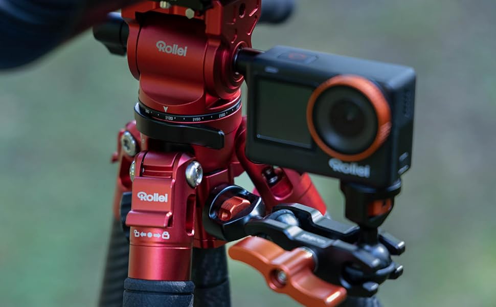 Карбоновий відеоштатив Rollei Easy Traveler Video: навантаження 4,5 кг, висота 164 см, ультралегкий та компактний