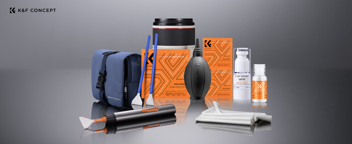 Набір для чищення об'єктивів K&F Concept 6-в-1 (APS)
