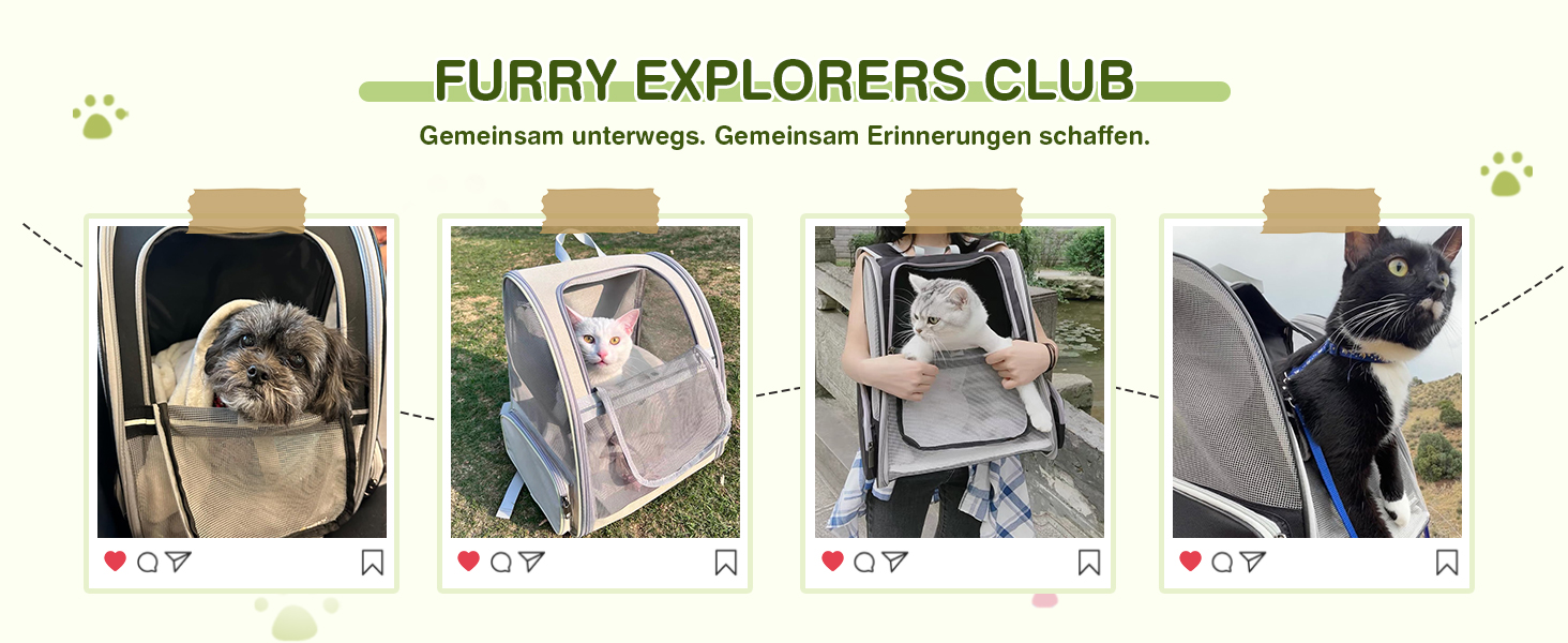 Рюкзак для тварин Allsopets: дихаючий, для котів та собак, маленьких порід, для подорожей та активного відпочинку (кремовий жовтий)