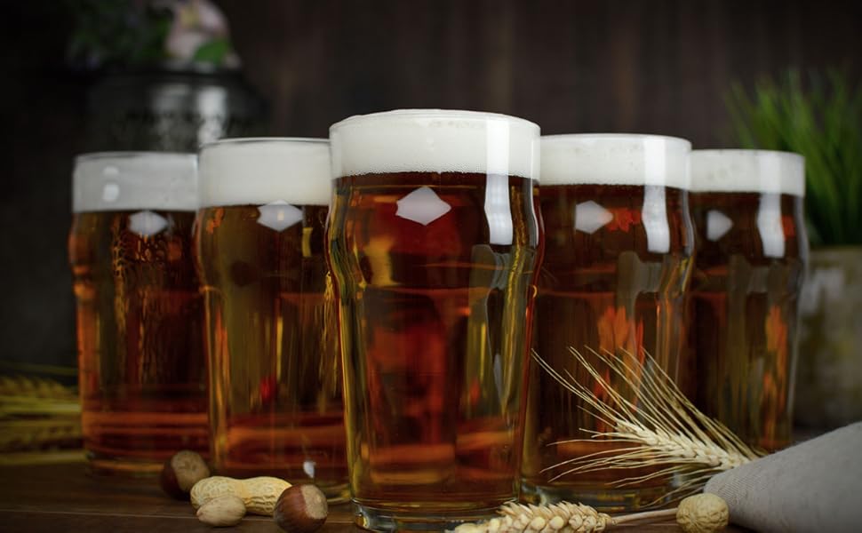 Склянки Sendez для пива Pint 0.5л (6 шт) - склянки для пива, соку, Pilsner