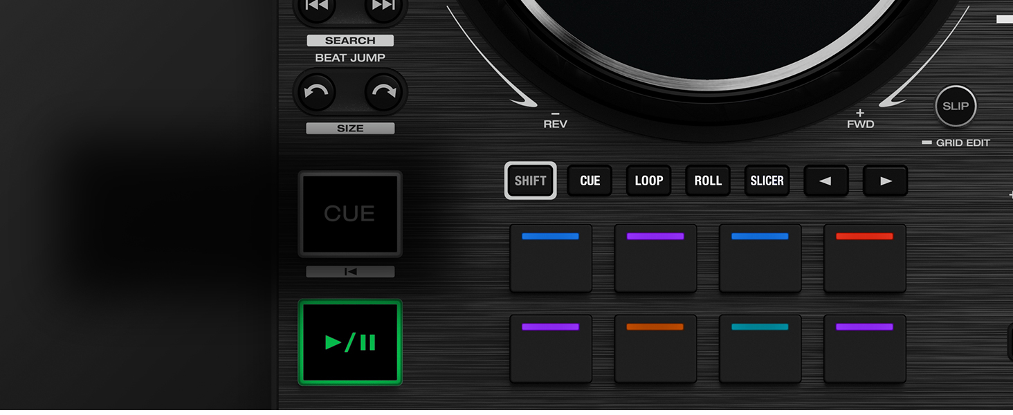 DJ контролер Denon DJ SC LIVE 4: 4 деки, Stem-розділення, Wi-Fi, вбудовані динаміки, сумісність з Serato DJ та Virtual DJ