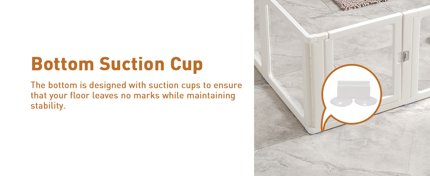 Вигул для цуценят Citylife 8-TLG 60 см, розкладний вольєр для собак з дверима, вольєр для собак у квартиру, великий вольєр для собак, котів, кроликів, дрібних тварин, неслизький, прозорий