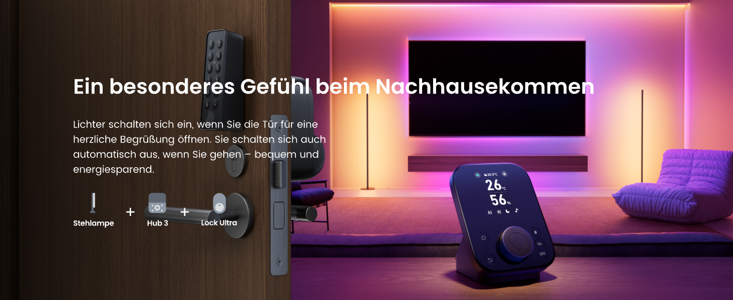 SwitchBot LED торшер для вітальні з RGBCC, керування через додаток, сумісний з Apple Home, Alexa, Google Home, чорний, з режимами сцени та музики