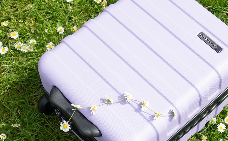 Чемодан ручної об'єму 24 л Cabin Max Anode 40x30x20 см з жорстким корпусом Hardscalen, сірий, 2 колеса