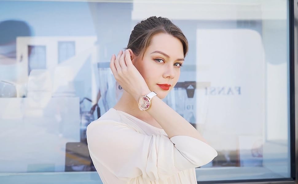 Жіночий годинник на шкіряному ремінці, кварцовий, водостійкий, модний, з леопардовим принтом, золотий для жінок та дівчат