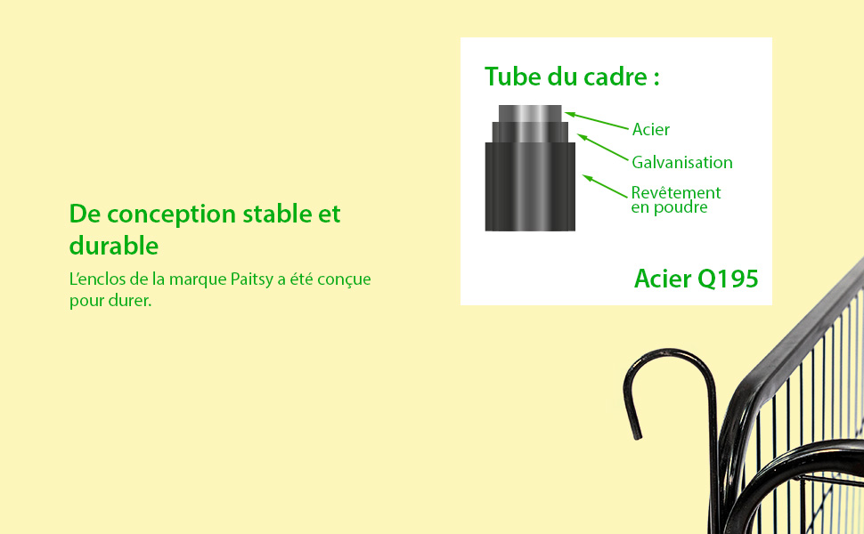 Клітка-вольєр для собак, цуценят та кроликів Gardeo, 80 x 100 x 4 см, 4 панелі, 0,64 м², модульна, для внутрішнього та зовнішнього використання, складана, 5 років гарантія