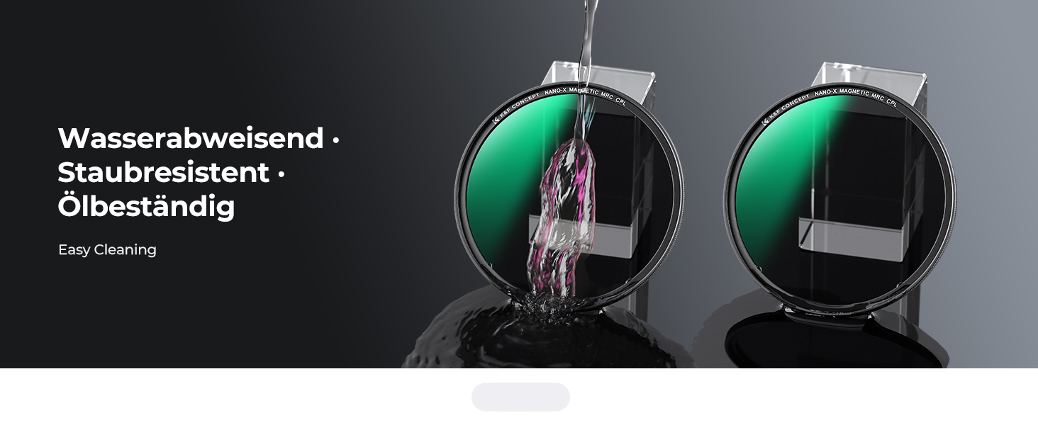 CPL фільтр K&F Concept 77mm: кругла поляризаційна фільтр з магнітним кріпленням, HD скло з Nano-Xcel покриттям