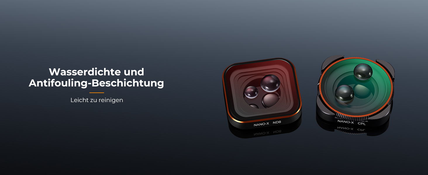 Набір фільтрів K&F Concept ND/CPL для GoPro Hero 13/12/11/10/9 Black (6 шт.)