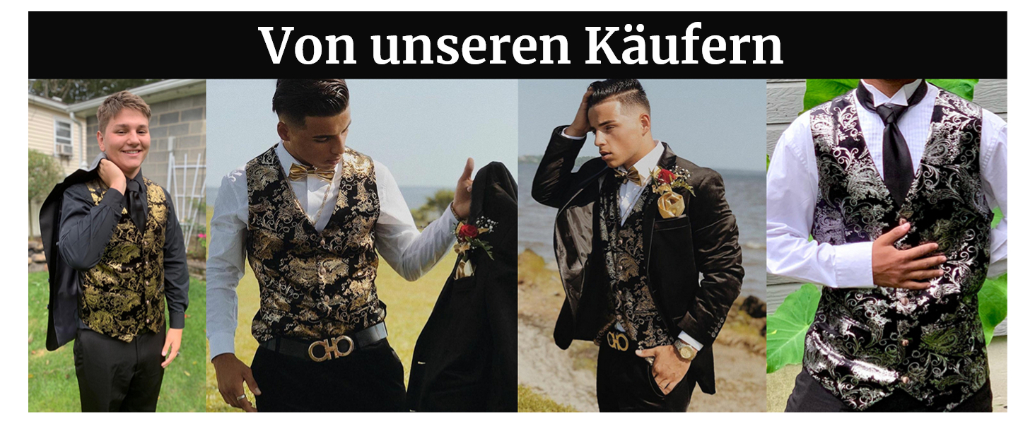 Жилет чоловічий Allthemen, жилет-жакет з жаккарда, для весілля та свят, XL, блакитний