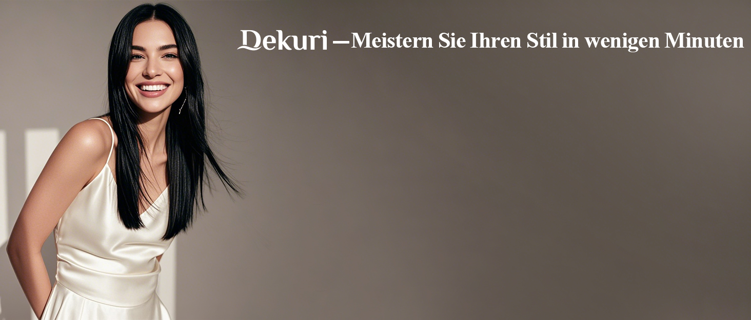 Dekuri 42mm Ceramic Hair Straightener & Curling Iron - Pink - Adjustable Temperature 120°C-230°C
