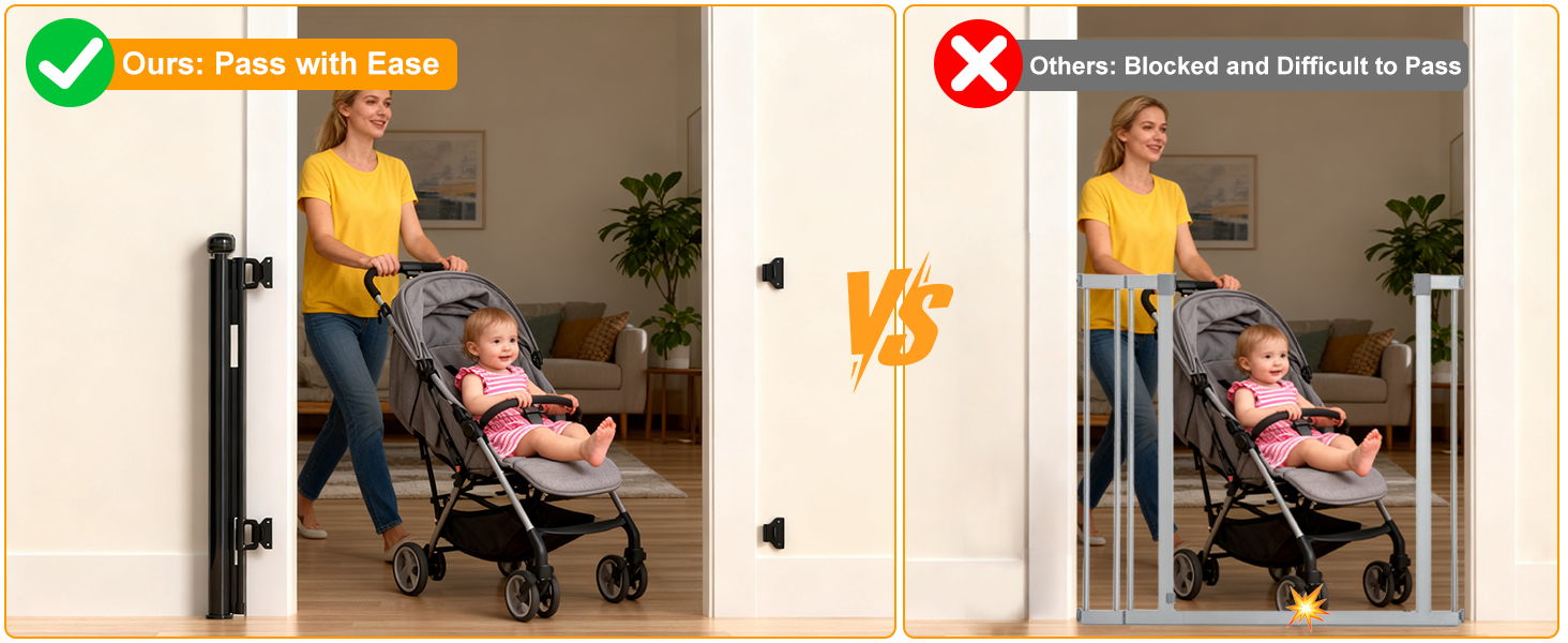 Захист від травм для дітей Nalezuns: розсувна сітка для дитячих воріт, 0-180 см, сірий колір