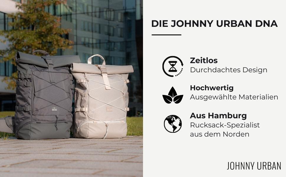 Чоловіча та жіноча косметичка Johnny Urban Kulturtasche Logan чорного кольору - велика, для подорожей, з прозорим кишенькою для рідин (ручна поклажа)