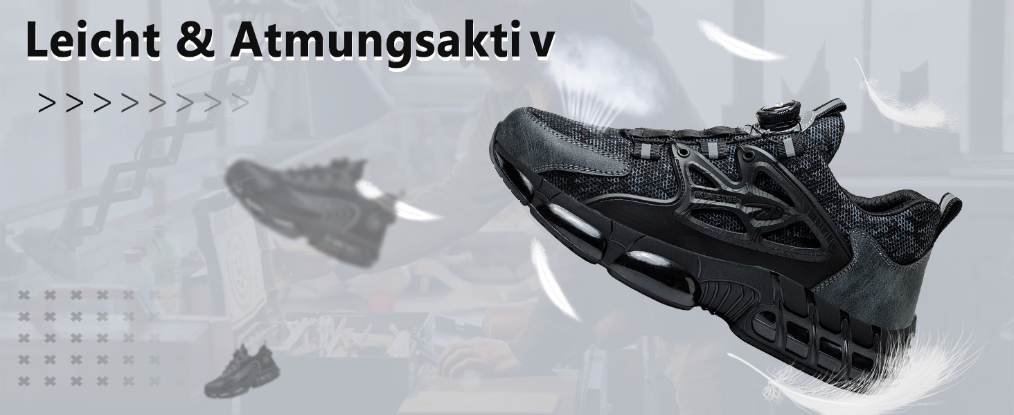 Черевики робочі чоловічі S3 Explorer 3.0. Легкі, спортивні, з поворотним замикачем. Захист від удару та проколу. Чорний.