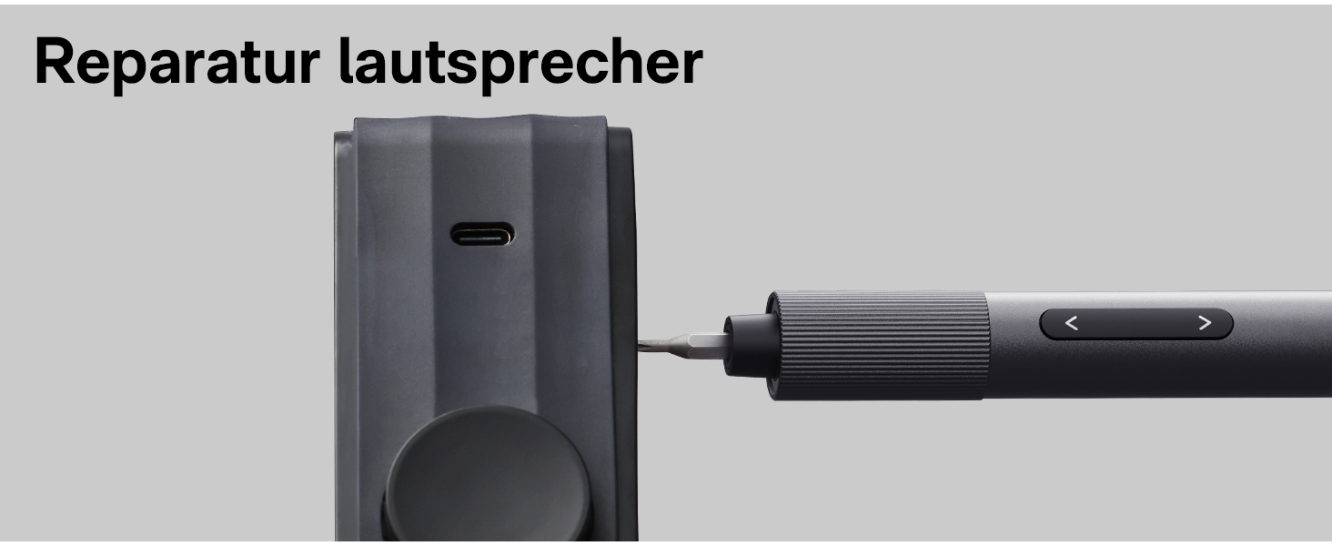 Набір викруток HOTO Feinmechaniker: електричний, магнітний, прецизійний. Для ремонту годинників, окулярів, телефонів, ПК. 170 об/хв, C4 × 28 мм