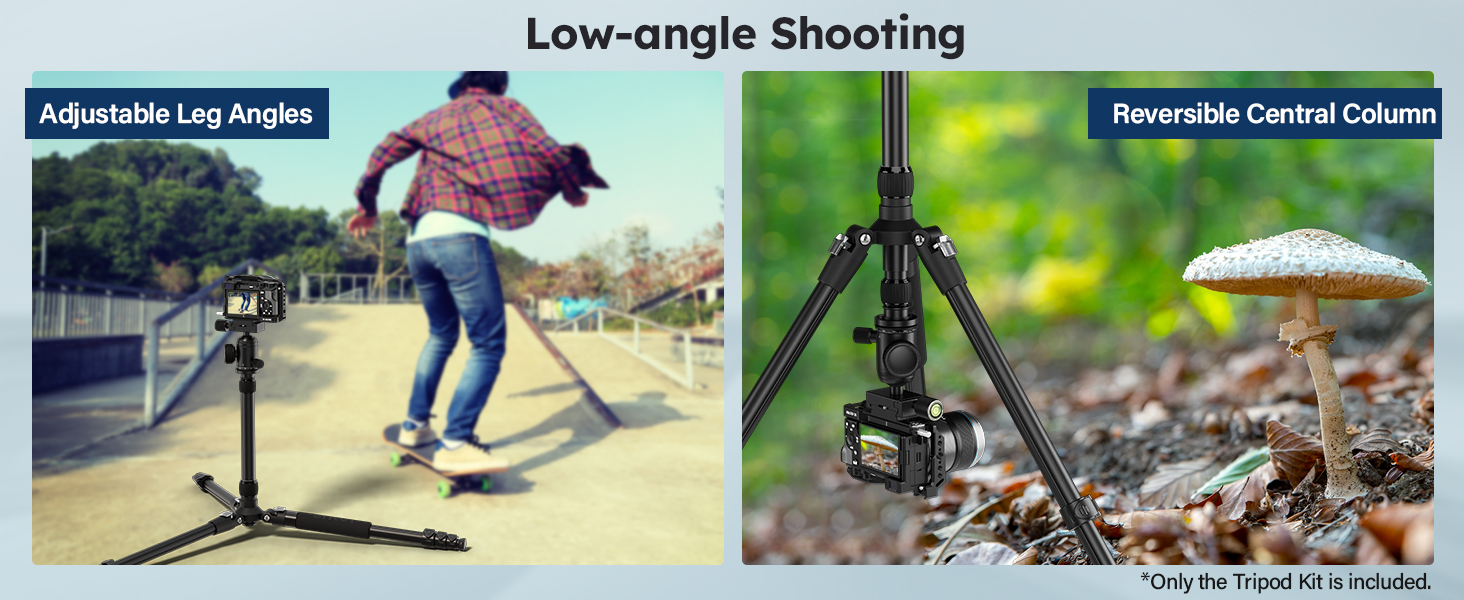 Штатив і монопод SIRUI APT-02 2-в-1 з кульковою головкою 360° | Висота 200 см, вантажопідйомність 10 кг | Для DSLR, смартфонів та екшн-камер | З тримачем для телефону та сумкою