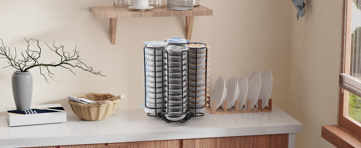 Тримач для кавових капсул Tassimo, підставка для капсул кави, чорний