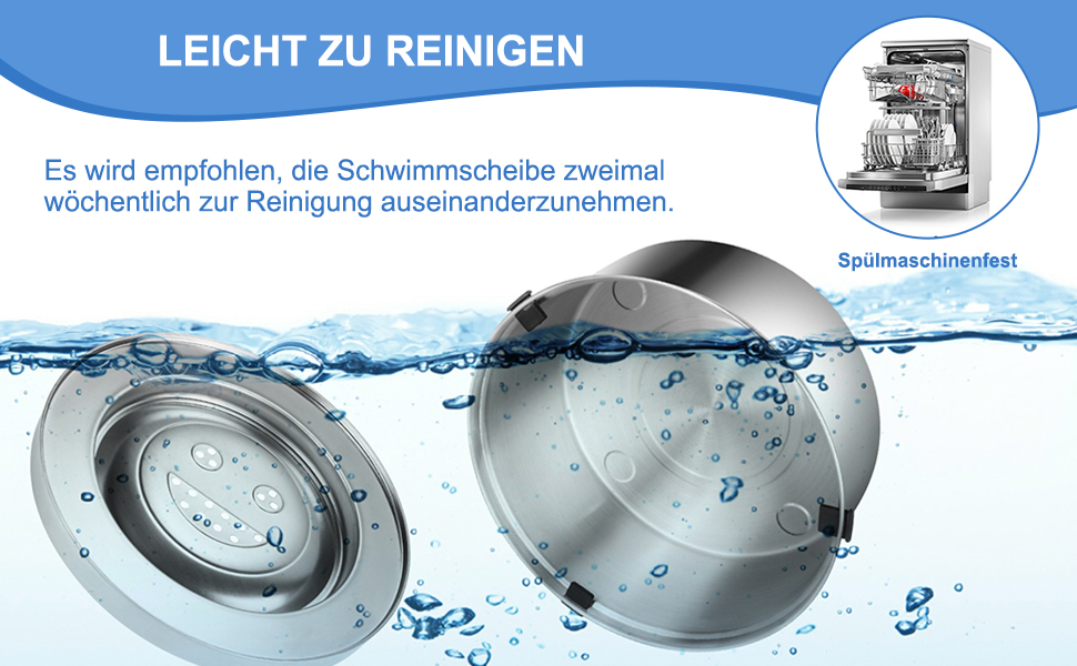 Миска для собак 3L без розливання, нержавіюча сталь, плаваюча годівниця, з неслизьким дном, для цуценят та кошенят, для здорового пиття